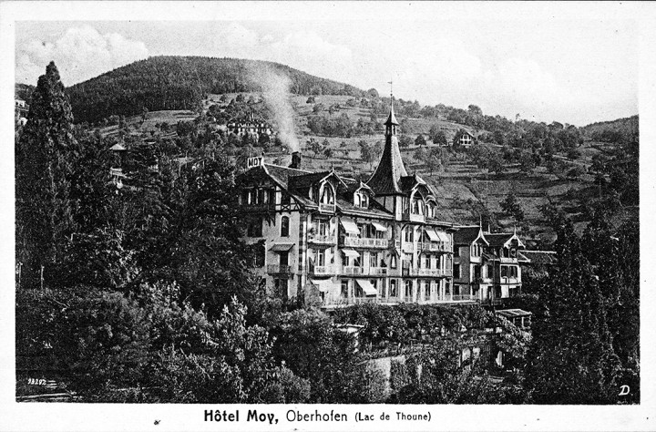 1906 Hotel Moy Oberhofen StaArch BE EN