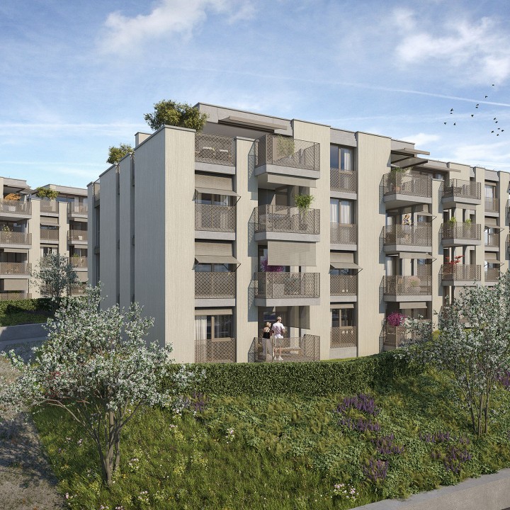 Flugbrunnenareal Bolligen, Immobilien