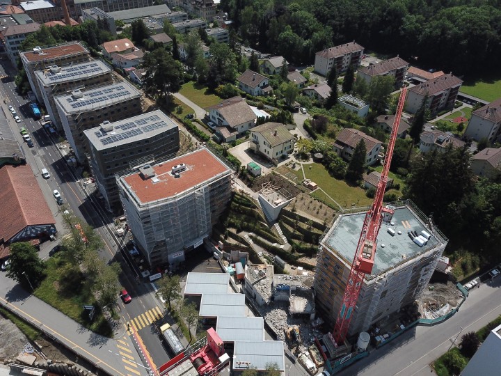 Fribourg Fonderie Studentenwohnheime