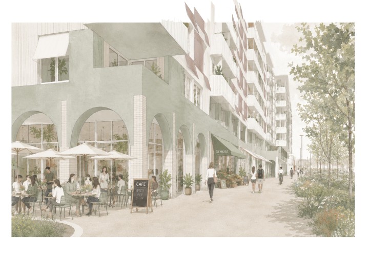 Luca Selva AG Baukörper zum Boulevard